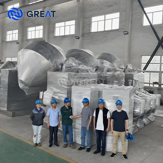 10மீ³ இரட்டை கூம்பு உலர்த்தி