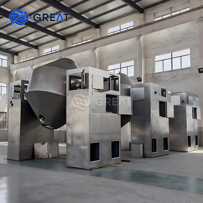 அரிப்பை எதிர்க்கும் இரட்டை கூம்பு உலர்த்தி